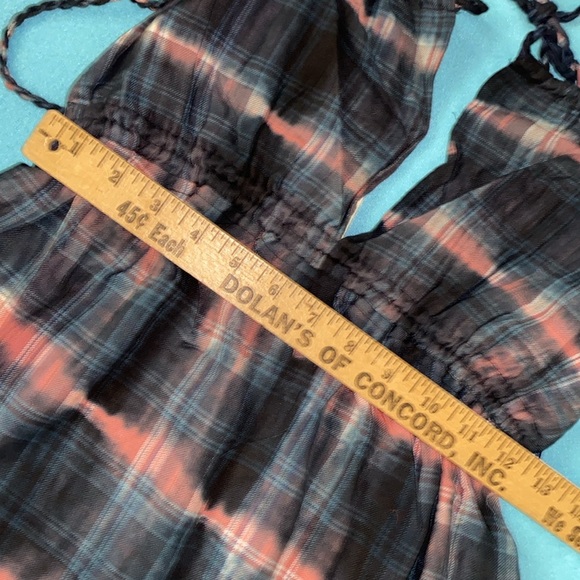 LOVESTITCH Marfa maxi dress empire waist strappy halter 2 pockets NWT size S - Picture 12 of 14